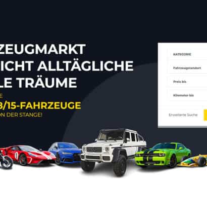 Online-Fahrzeugmarkt SPEEDXDREAMS.com