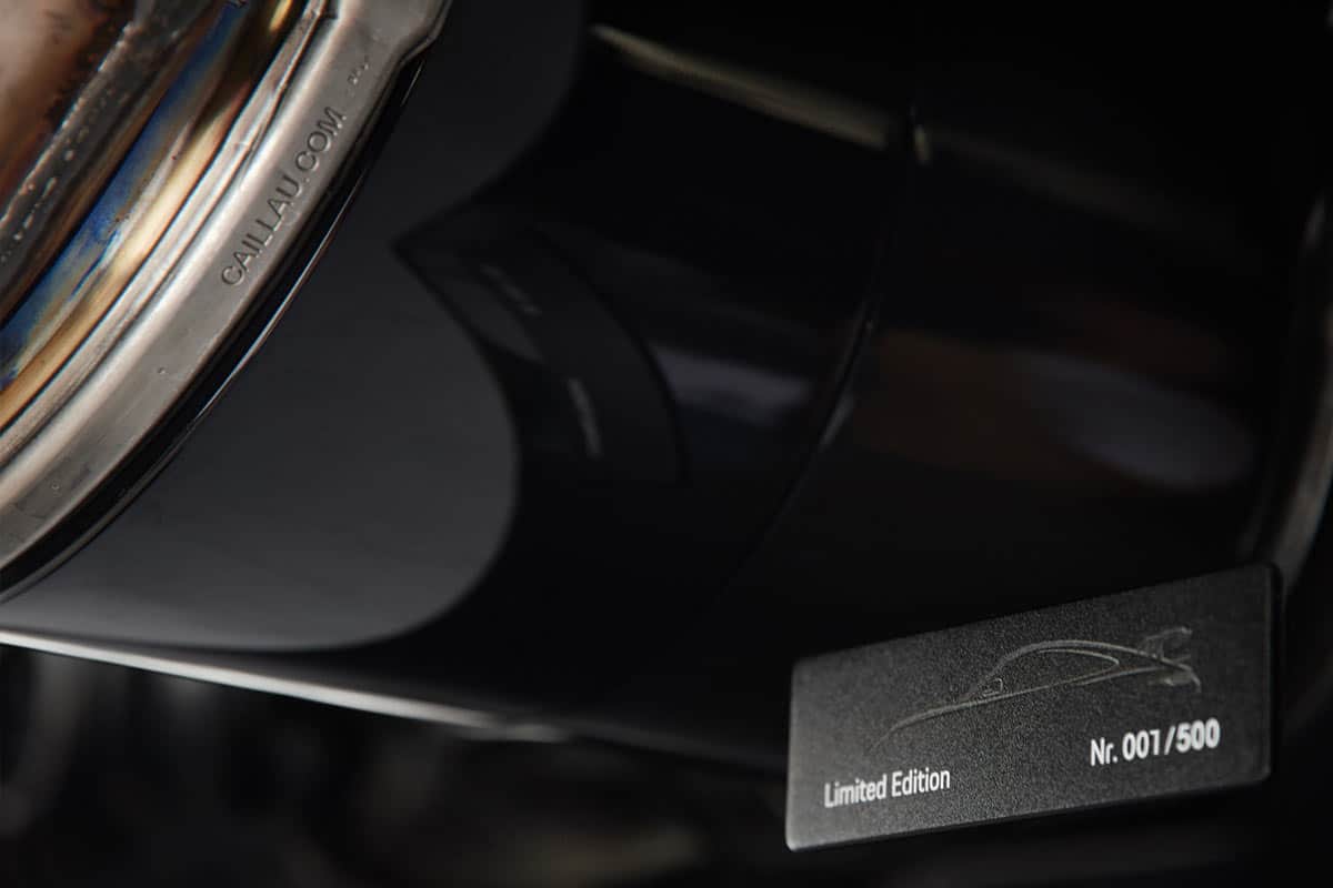 Satte 300 Watt leistet die auf 500 Stück limitierte Porsche 911 Soundbar