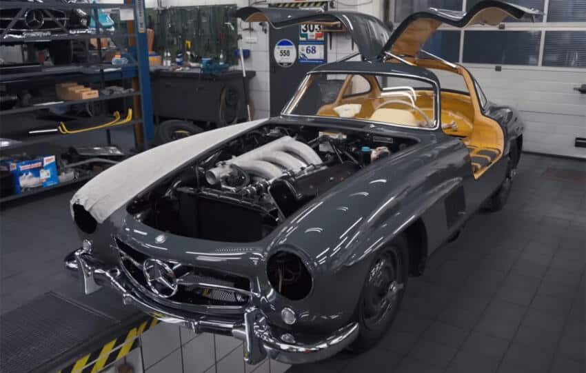 Restaurierung Mercedes-Benz 300 SL