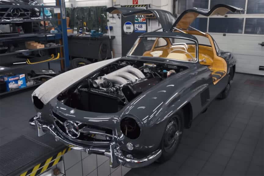 Restaurierung Mercedes-Benz 300 SL
