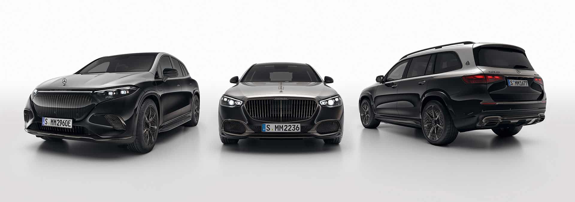 Night Series Design Paket für Mercedes-Maybach EQS SUV, Mercedes‑Maybach GLS und Mercedes-Maybach S-Klasse