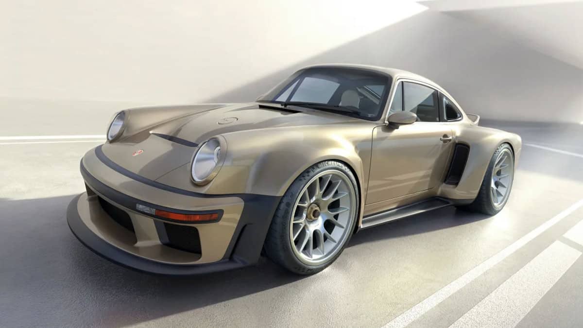 Der in Moët Blanc lackierte Singer ist mehr für den straßenorientierten Porsche-Fan gedacht