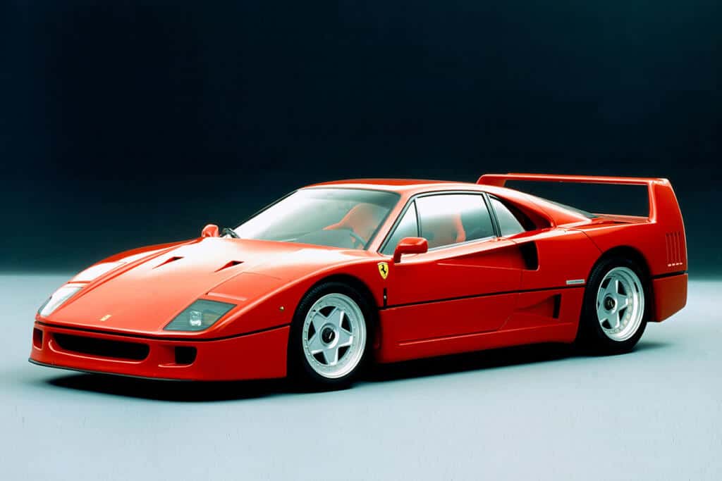 Gebaut wurde der Ferrari in Maranello in den Jahren 1987 bis 1992