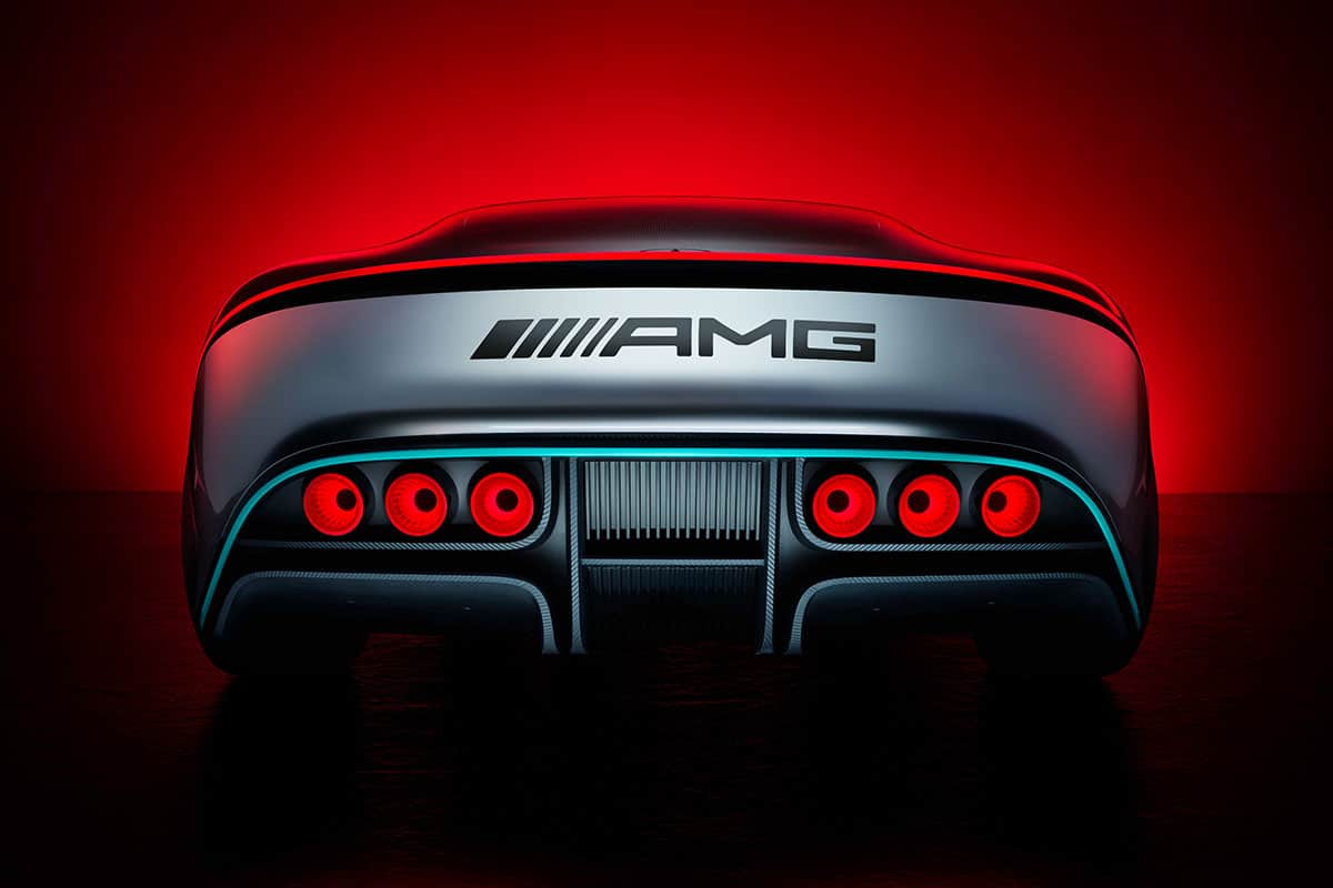 Ob der zukünftige Elektro-Luxus-Sport-GT von hinten auch so aussieht?
