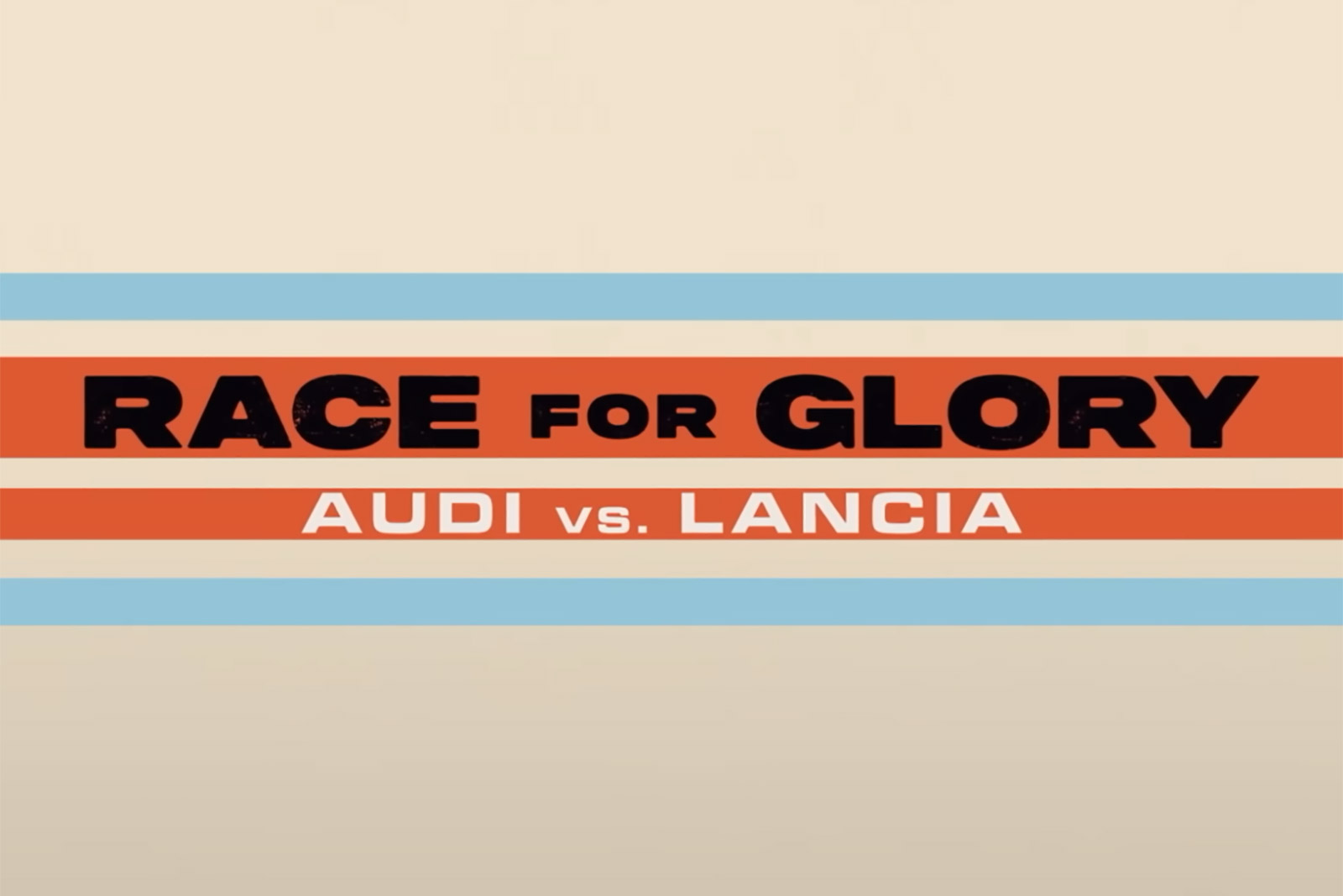 Race for Glory Audi vs. Lancia SPEEDXDREAMS 2025